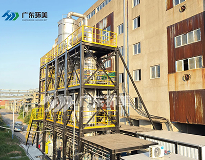 压裂返排液100t/d 撬装模块化MVR蒸发系统